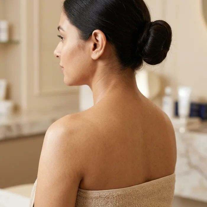 Body skin brightening treatment